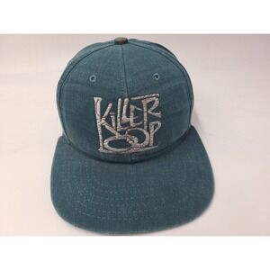 Vintage Killer Loop Snapback (Fits Small) Hat Cap Sunglasses Made in USA Blue